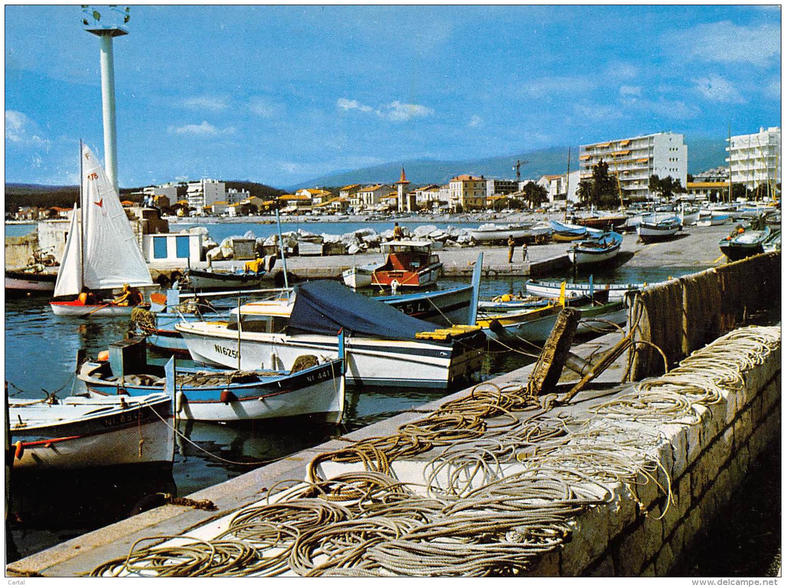 CPM - 06 - LE CROS DE CAGNES - Un Coin Du Port-Abri - Cagnes-sur-Mer