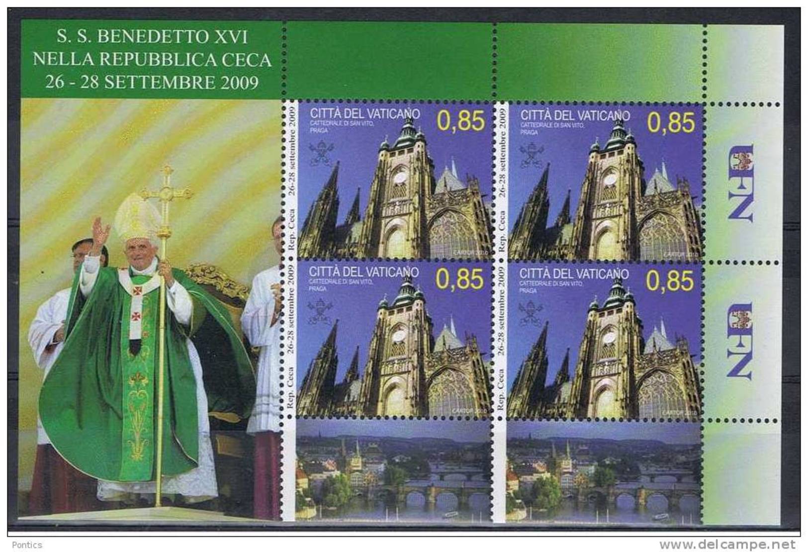 2010 - VATICAN - VATICANO - VATIKAN - D20 - MNH SET OF 12 STAMPS ** - Neufs