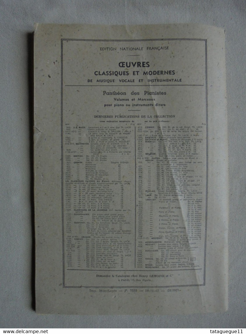 Ancien - Livret Solfège des Solfèges pour voix de Soprano 1943