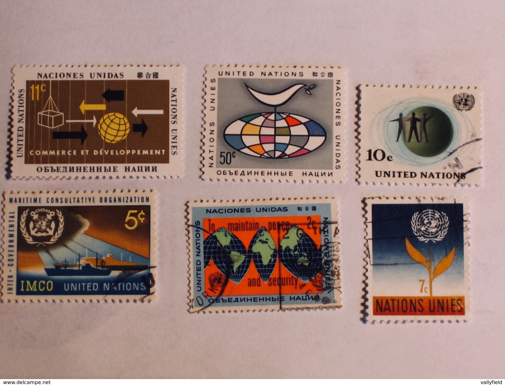 Nations Unies  1964  Lot # 9 - Used Stamps