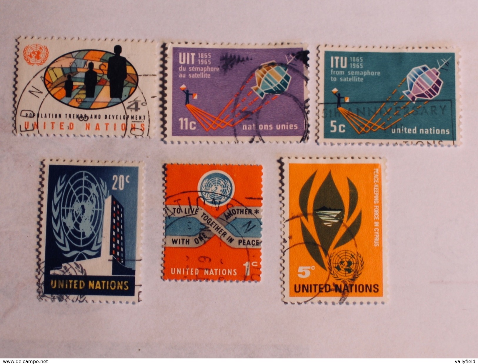 Nations Unies  1965-66  Lot # 11 - Oblitérés