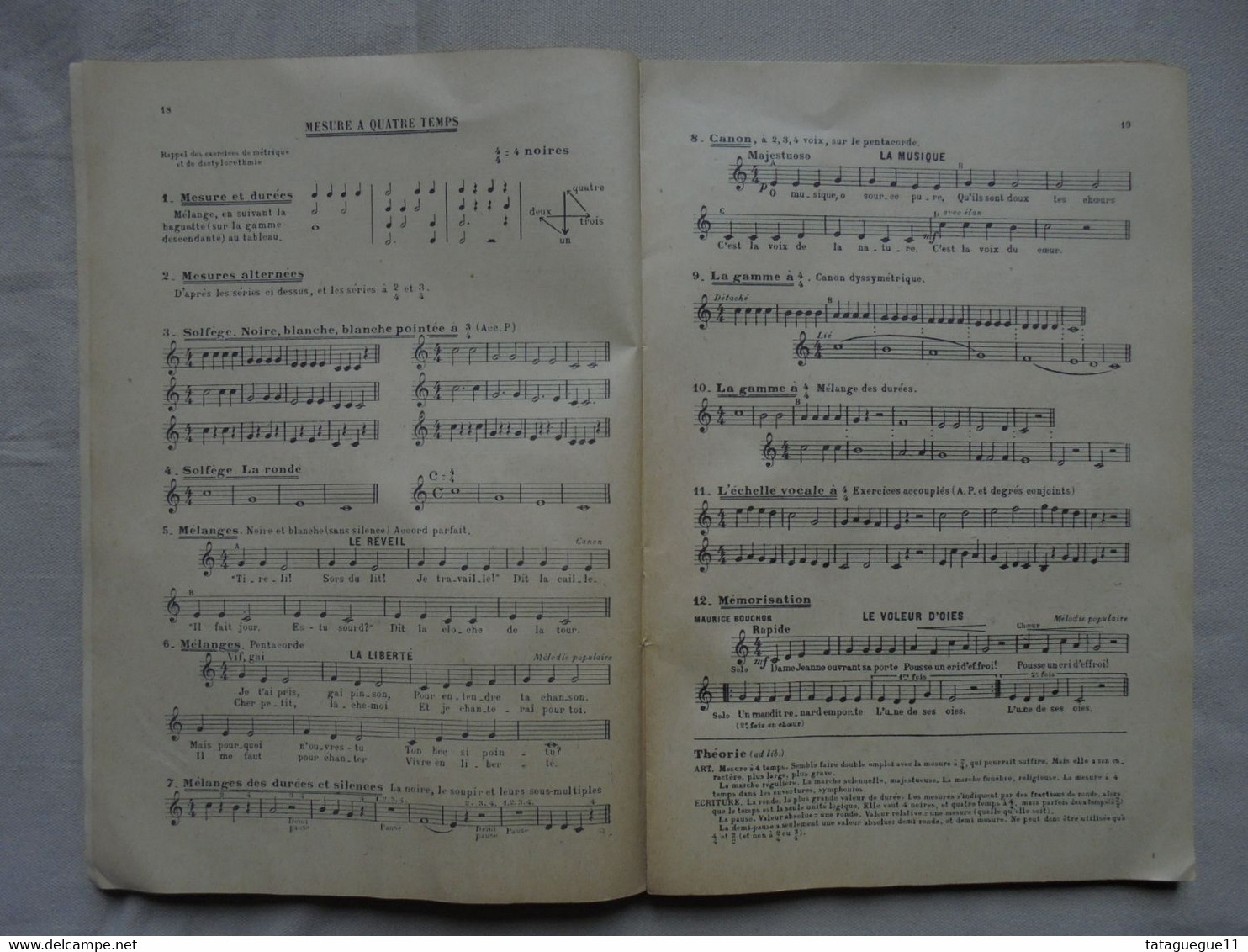 Ancien - Livre Enseignement Musical Du Second Degré Par Maurice Chevais 1942 - Etude & Enseignement