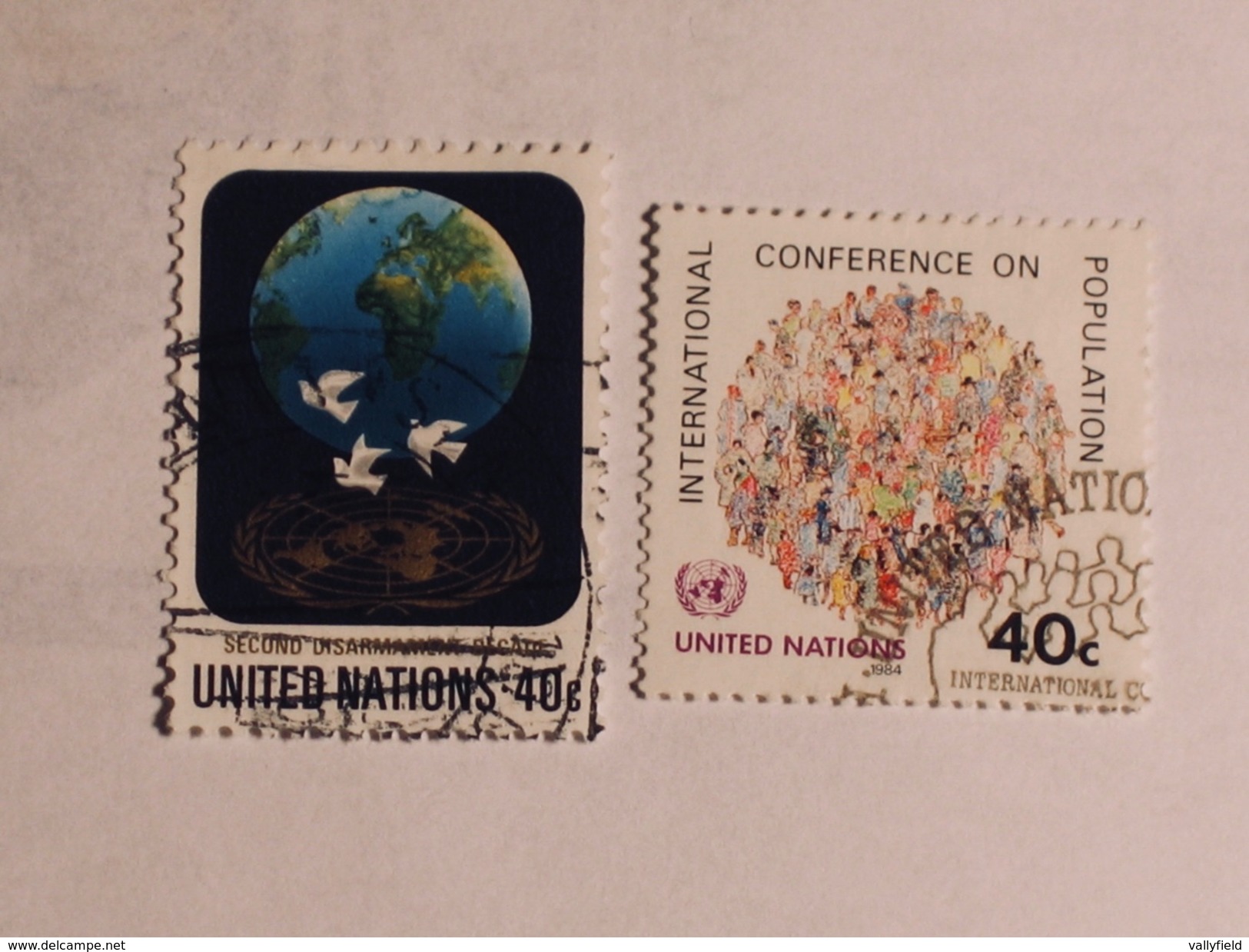 Nations Unies  1982-84  Lot # 24 - Usados