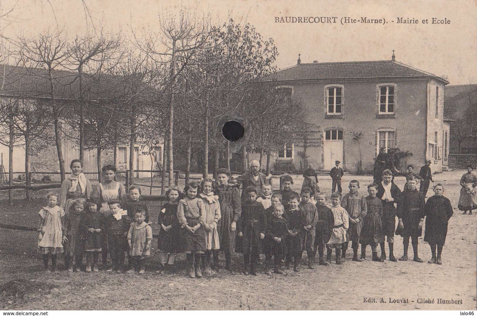 BAUDRECOURT - Mairie Et Ecole - Autres & Non Classés
