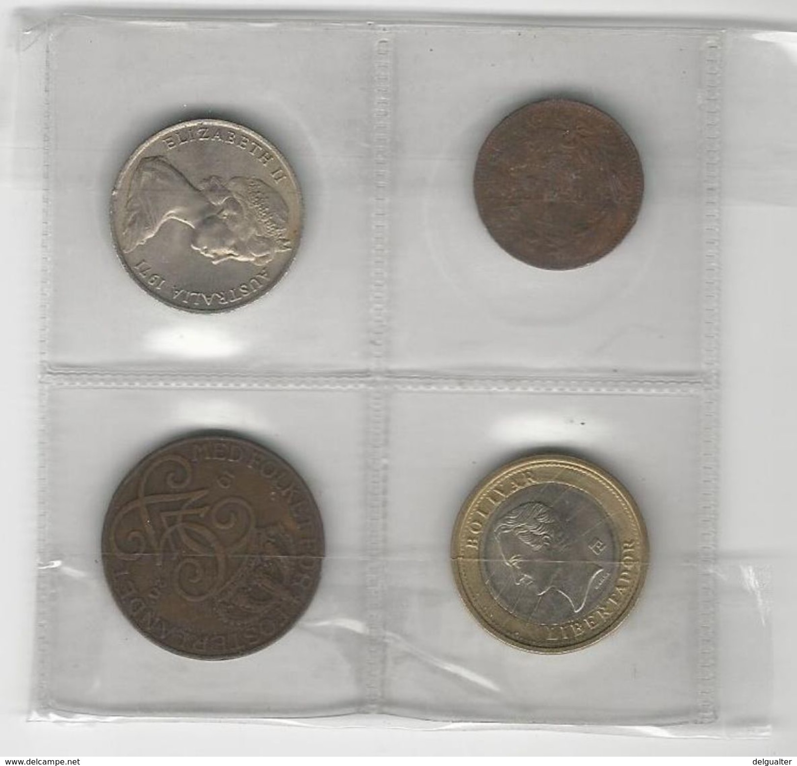 Lot Of 4 Coins - Kilowaar - Munten