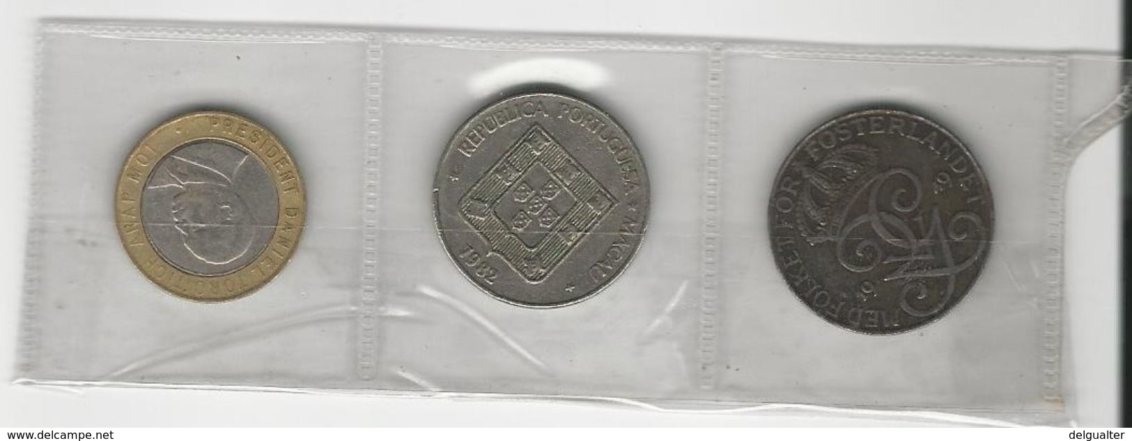 Lot Of 3 Coins - Kilowaar - Munten