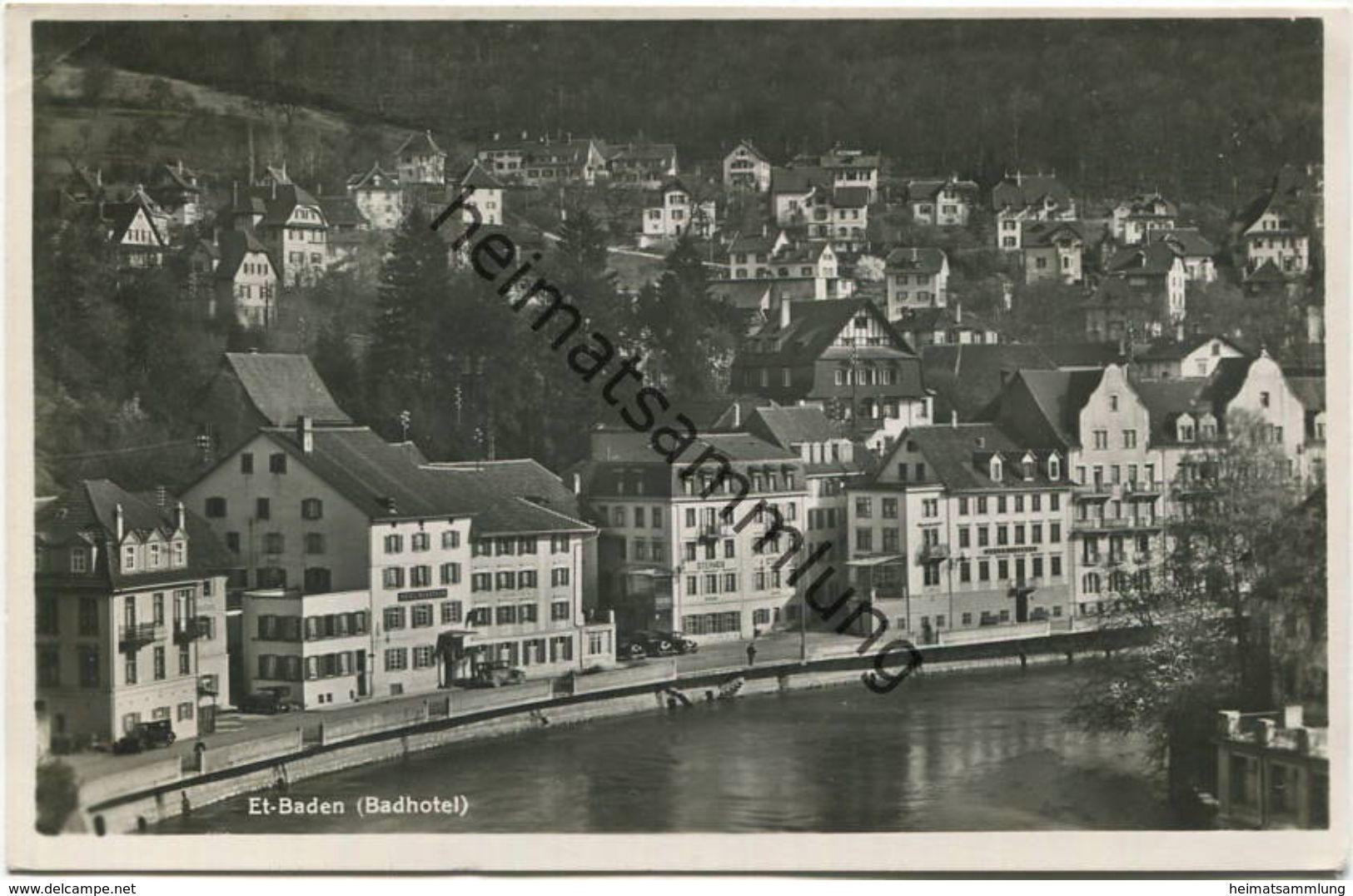 Schweiz - Ennetbaden - Foto-AK Gel. 1933 - Ennetbaden