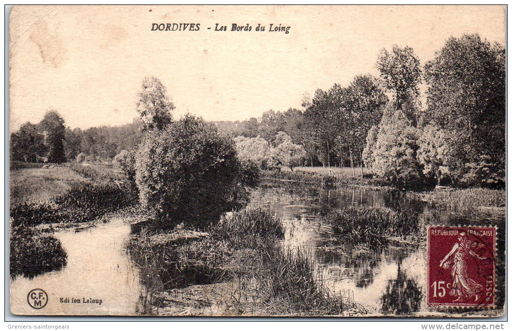 45 DORDIVES - Les Bords Du Loing - Dordives