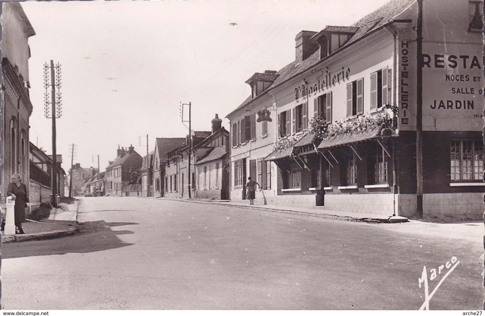 CPA - CPSM - 27 - ACQUIGNY - L'hostellerie - Acquigny