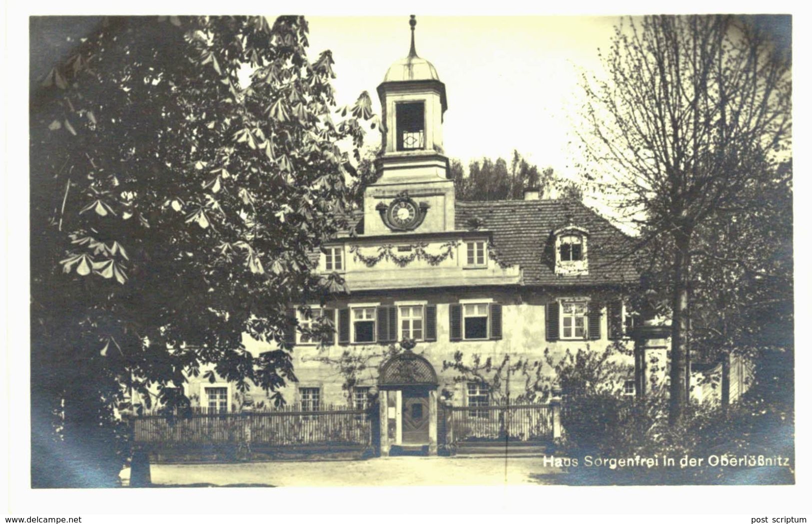 Allemagne - Haus Sorgenfrei In Der Oberlössnitz (Radebeul) - Radebeul