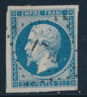 O N°15 - Obl. PC 1759 - TB - 1853-1860 Napoléon III