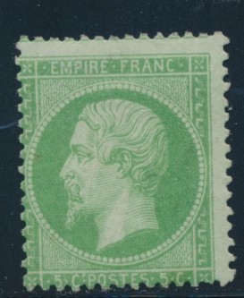 * N°20 - Décentré - TB - 1862 Napoléon III