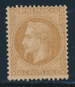 * N°28B - Quasi ** - TB - 1863-1870 Napoléon III Lauré
