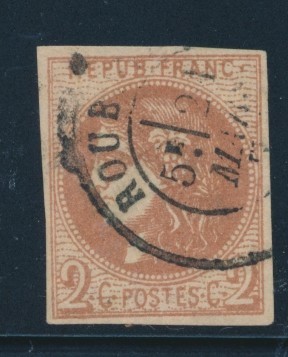 O N°40B - Obl. Càd - Signé Calves - TB - 1870 Emission De Bordeaux