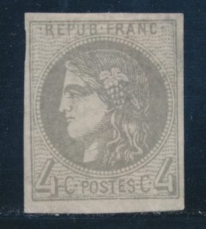 * N°41B - TB - 1870 Emission De Bordeaux