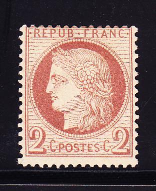 * N°51 - TB - 1871-1875 Cérès