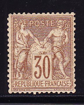 * N°69 - 30c Brun - TB - 1876-1878 Sage (Type I)