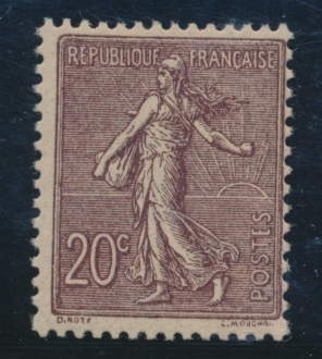 ** N°131a - TB - 1903-60 Semeuse Lignée