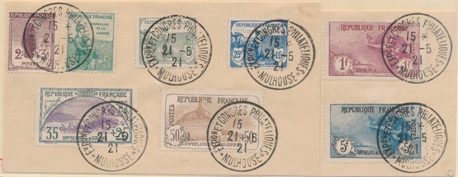 F N°148/55 - 1ère Série Orphelin - Obl. Congrès - 21/5/21 - S/2 Fgts - TB - Neufs