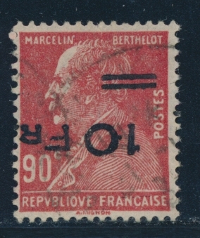 O N°3a - Surch. Renversée - Fausse Surcharge - B/TB - 1927-1959 Neufs