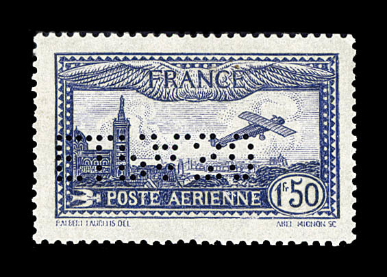 ** N°6c - EIPA 30 - Signé + Certif. Calves - TB - 1927-1959 Neufs