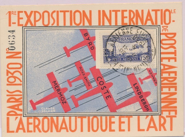 CP N°6c - EIPA 30 - S/Carte D'Expo - Du 8/11/30 - TB - 1927-1959 Neufs