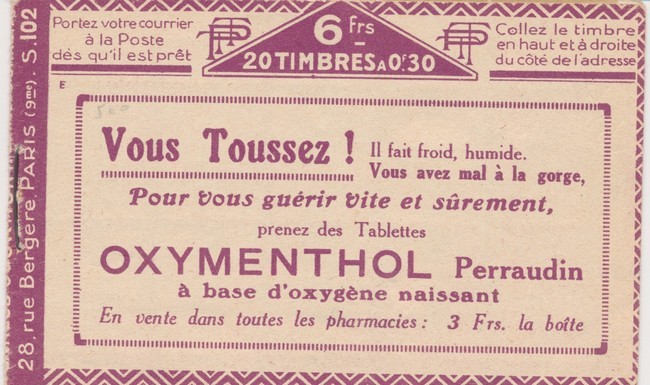 ** N°192 C2 - Gibbs X4 - S102 - Couv. OXYMENTHOL X 2 - TB - Autres & Non Classés