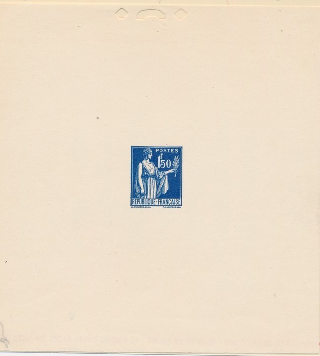 (*) N°288 - 1F50 Bleu - TB - Epreuves D'artistes