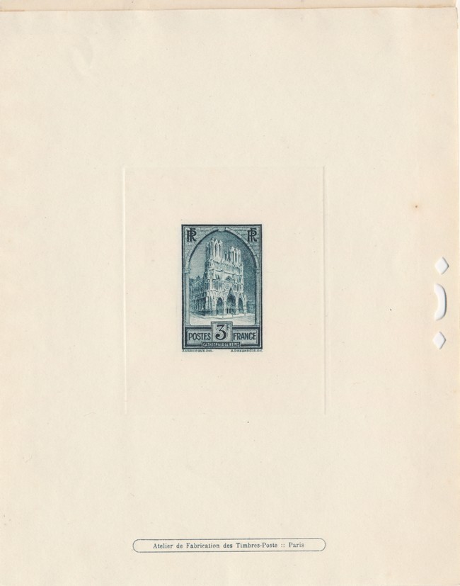 (*) N°259 - Cathédrale De Reims - TB - Epreuves De Luxe