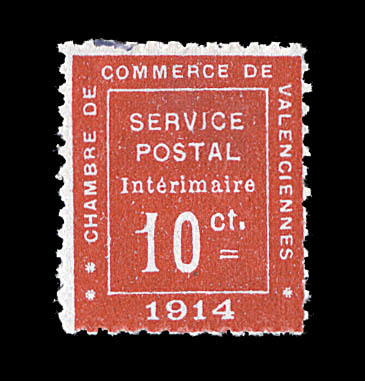 * N°1 - Valenciennes - TB - Guerre (timbres De)