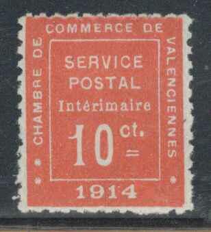 * N°1 - Assez Bon Centrage - Signé Brun - TB - Guerre (timbres De)