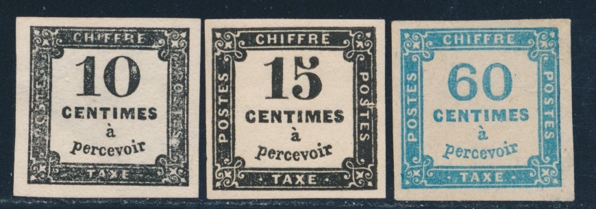 (*) N°2, 3, 6 - TB - 1859-1959 Postfris