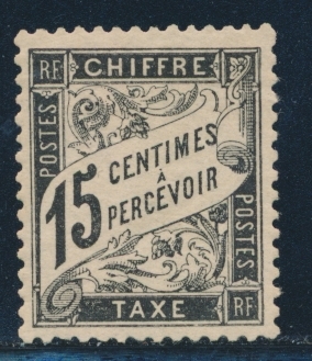 * N°16 - 15c Noir - TB Centrage - TB - 1859-1959 Neufs