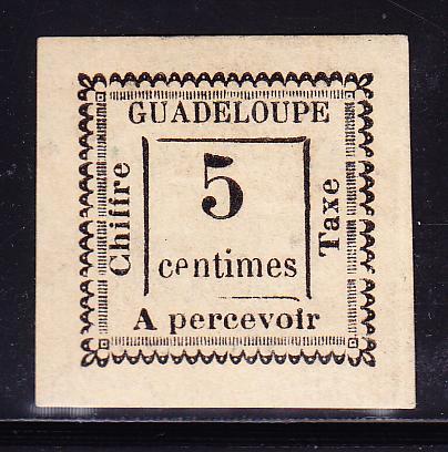 * TAXE N°6 - 5c Blanc - Gomme Coloniale - TB - Autres & Non Classés