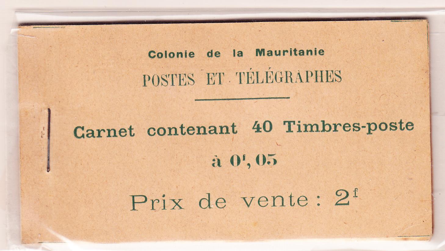 ** CARNETS N°20 - Carnet De 40 T. Au Type C - Gomme Coloniale - TB - Autres & Non Classés