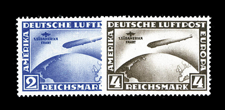 * N°38/39 - Sudamerikafahrt - TB - Poste Aérienne & Zeppelin