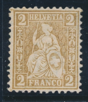 * N°37a (N°42A) - Comme ** - TB - 1843-1852 Timbres Cantonaux Et  Fédéraux