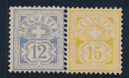 * N°56/57 (N°61/62) - Traces Légères - TF - TB - 1843-1852 Timbres Cantonaux Et  Fédéraux