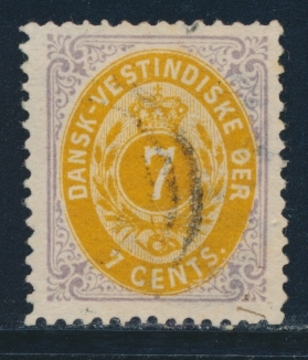 O N°9 - TB - Danemark (Antilles)