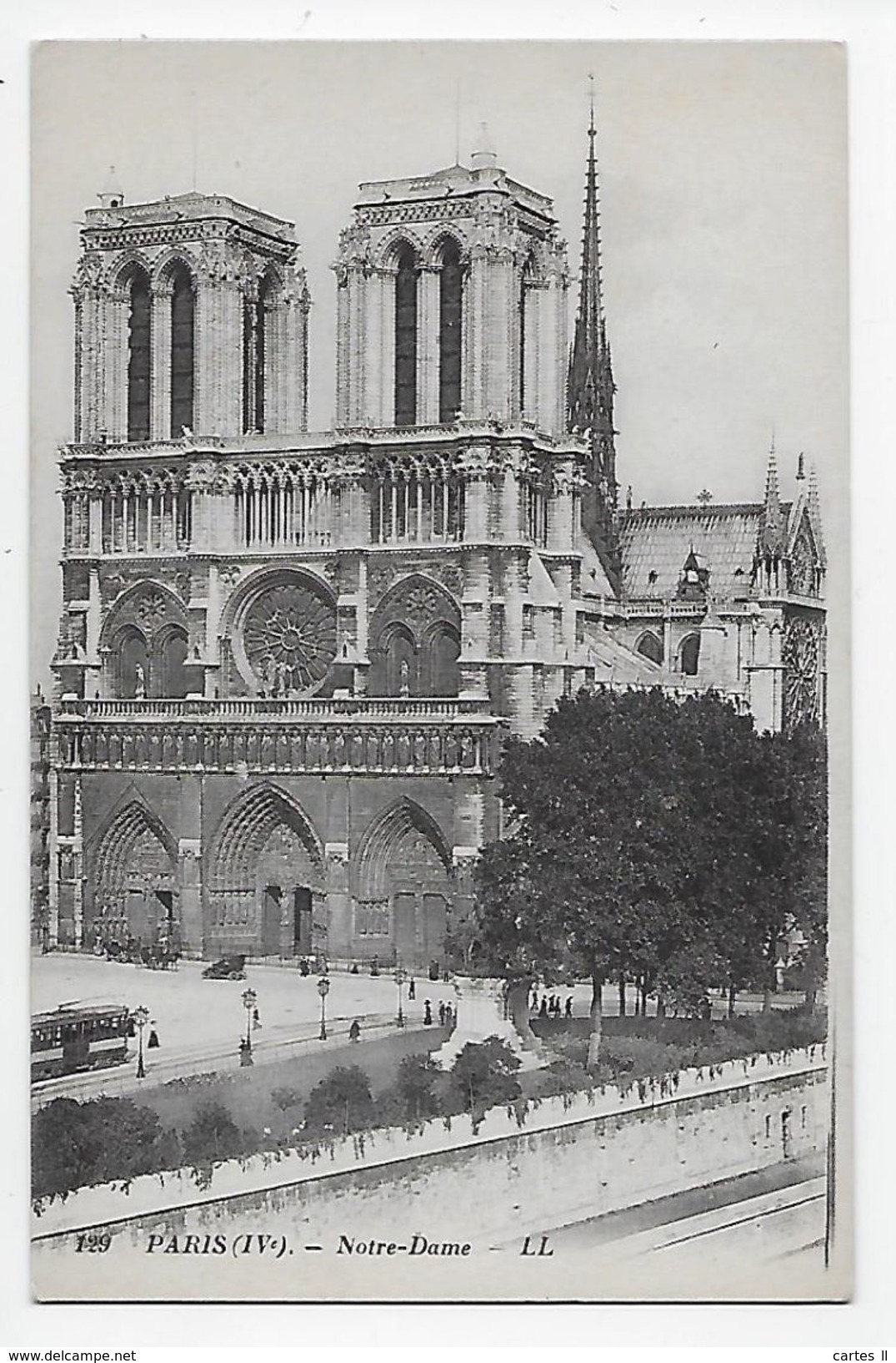 DC 987 - PARIS (IVe) - Notre-Dame. - LL 129 - District 10