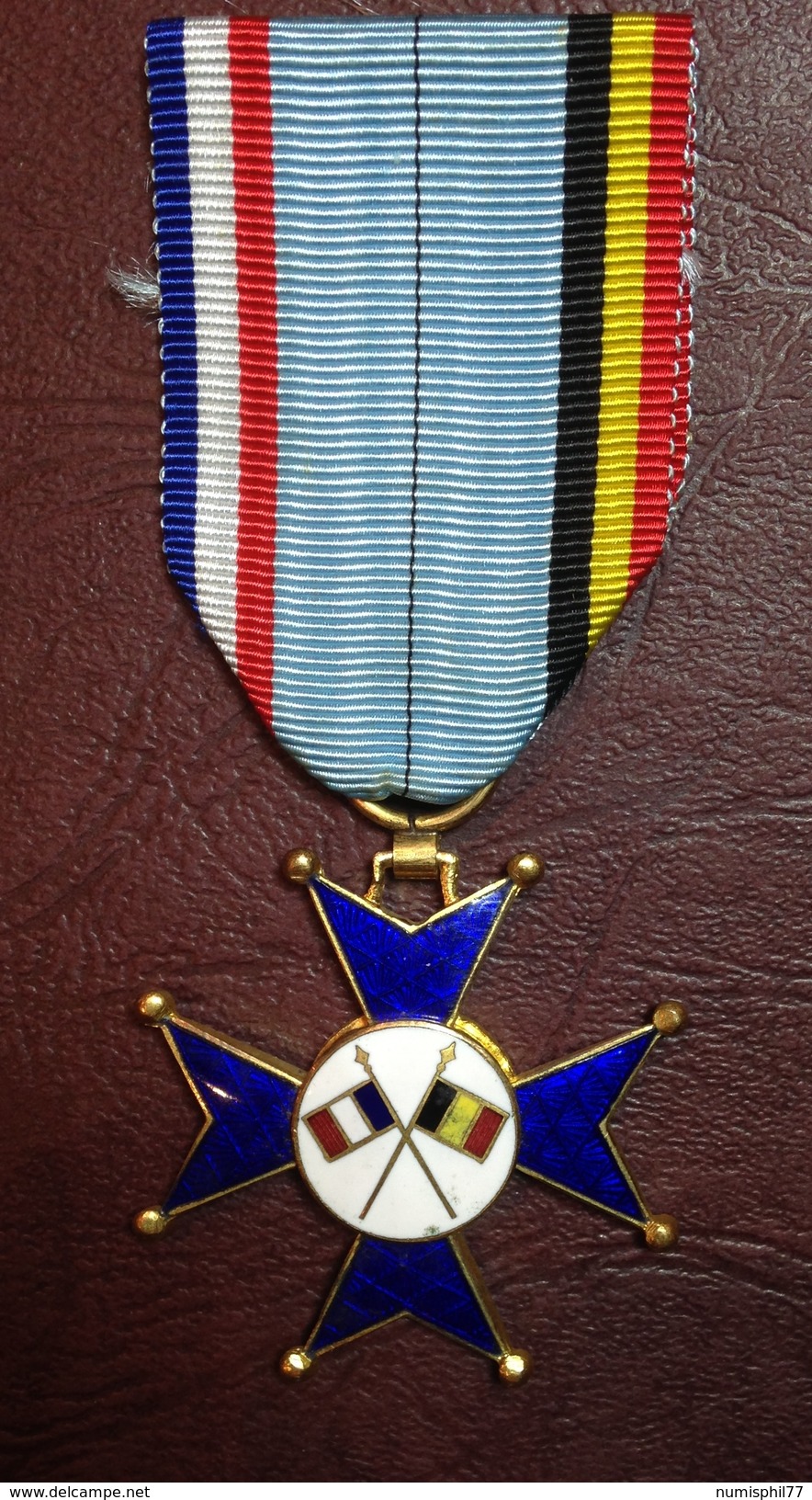 Croix De Chevalier De L'UNION FRANCO-BELGE DU DEVOUEMENT - Belgique