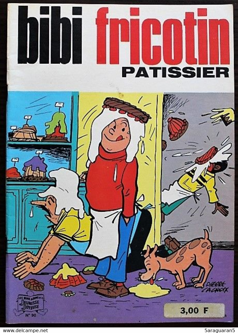 BD BIBI FRICOTIN - 90 - Bibi Fricotin Pâtissier - EO 1974 - Bibi Fricotin