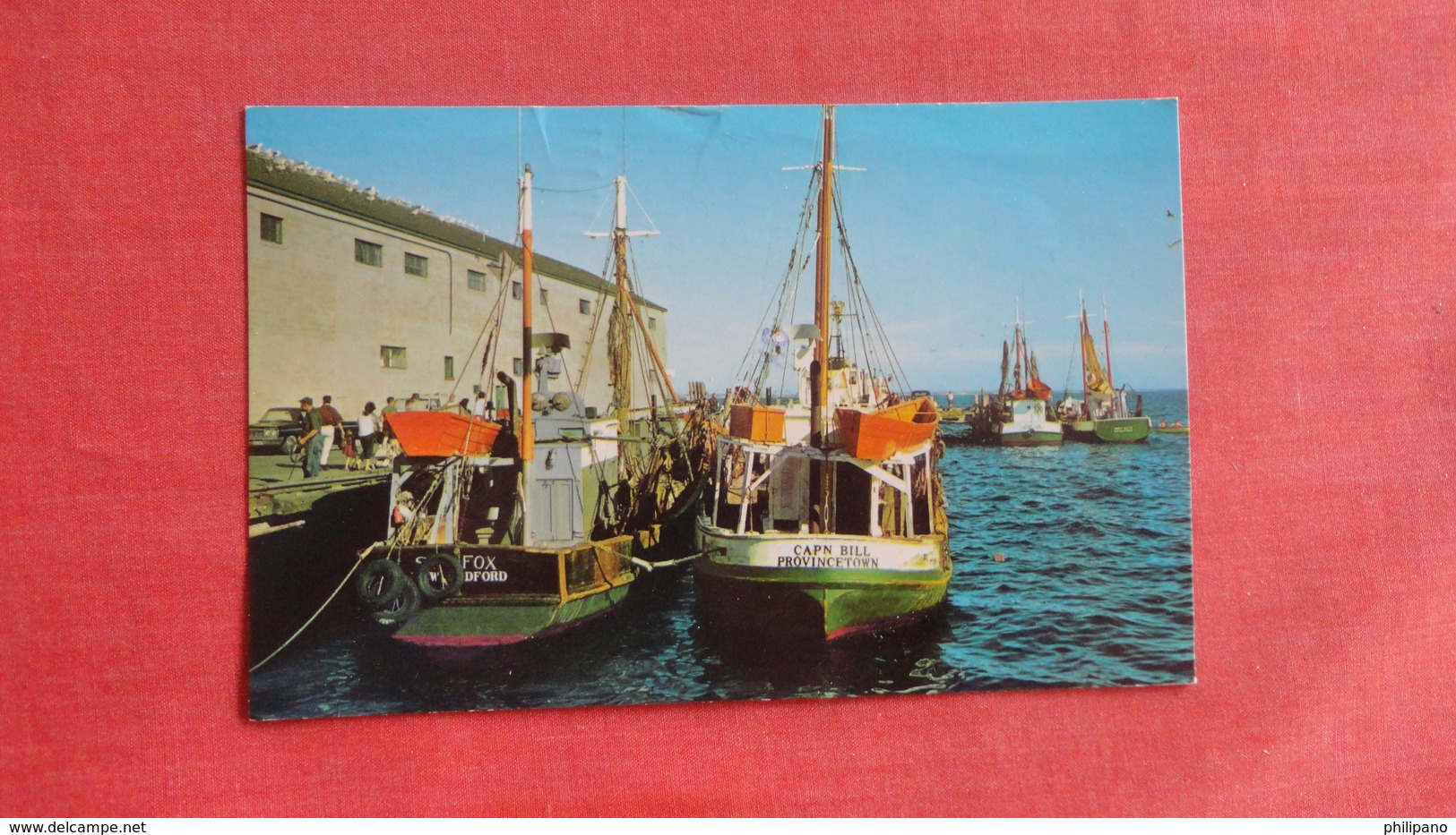 Massachusetts > Cape Cod Fishing Boats At Town Pier Provincetown   = Ref 2735 - Cape Cod