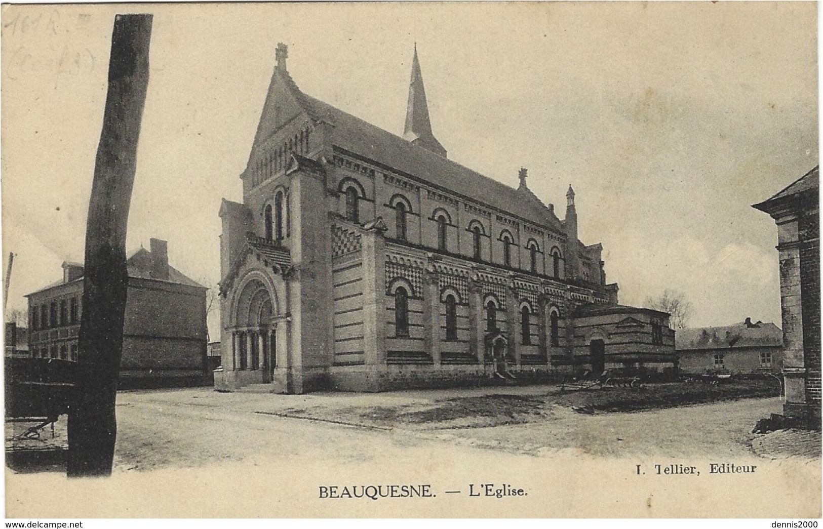 BEAUQUESNE - L'Eglise -ed. Tellier - Beauquesne