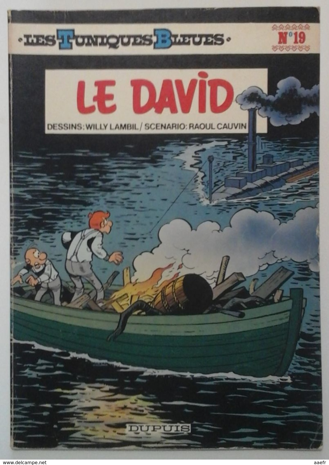 EO Les Tuniques Bleues N°19 - Le David - Cauvin & Lambil - Dupuis 1982 - Réf. 19 E.O. - Tuniques Bleues, Les