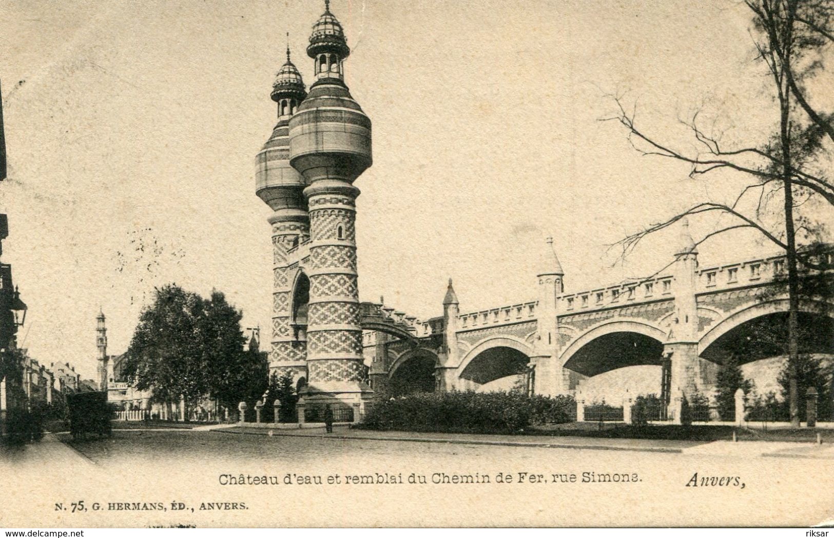 ANVERS(CHATEAU D EAU) - Châteaux D'eau & éoliennes