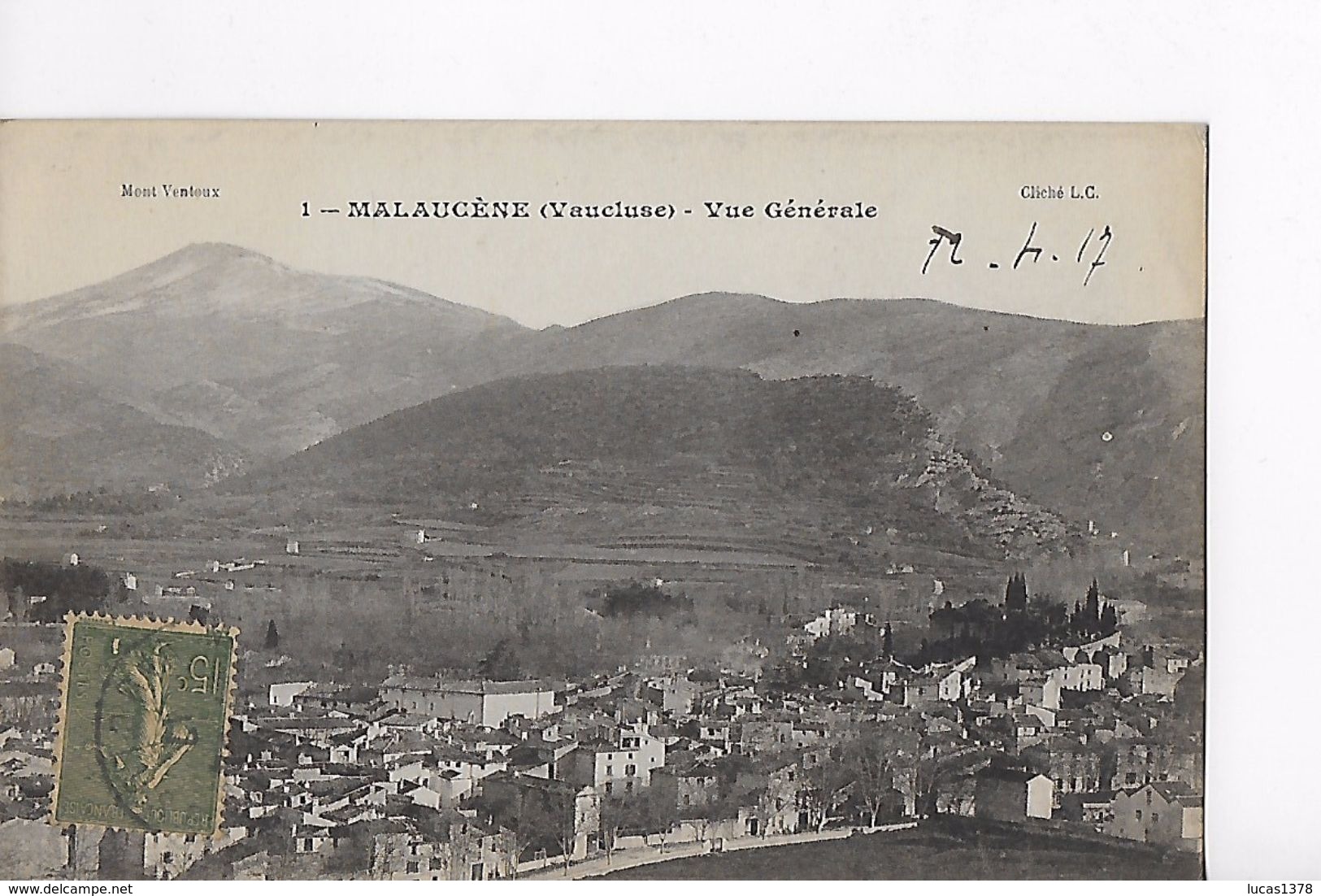 84 / MALAUCENE / VUE GENERALE - Malaucene