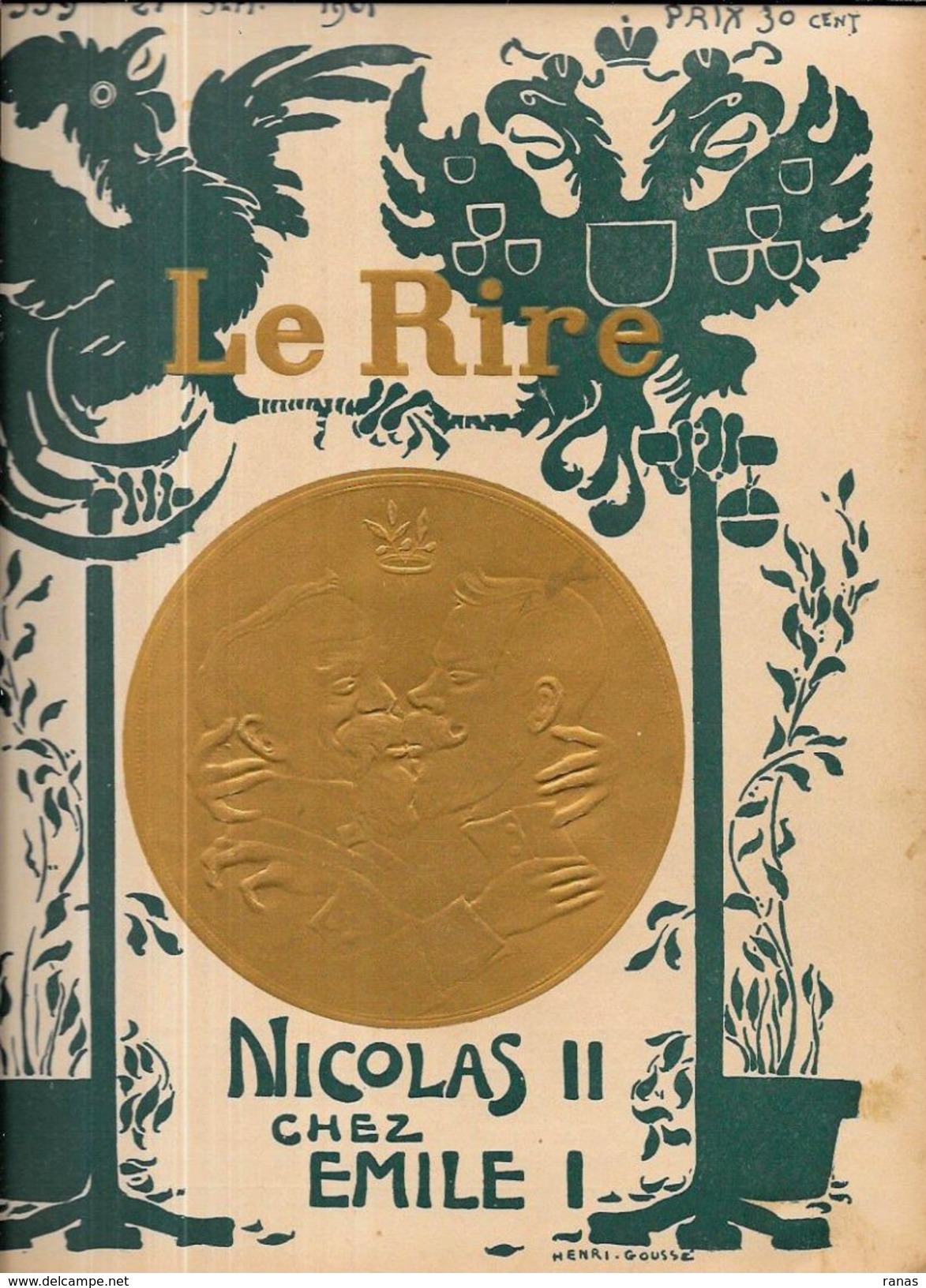 Revue Satirique Très Illustré Le Rire N° 359 De 1901 N° Spécial Russie Tsar Nicolas II Lépine Georges Meunier Willette - Other & Unclassified