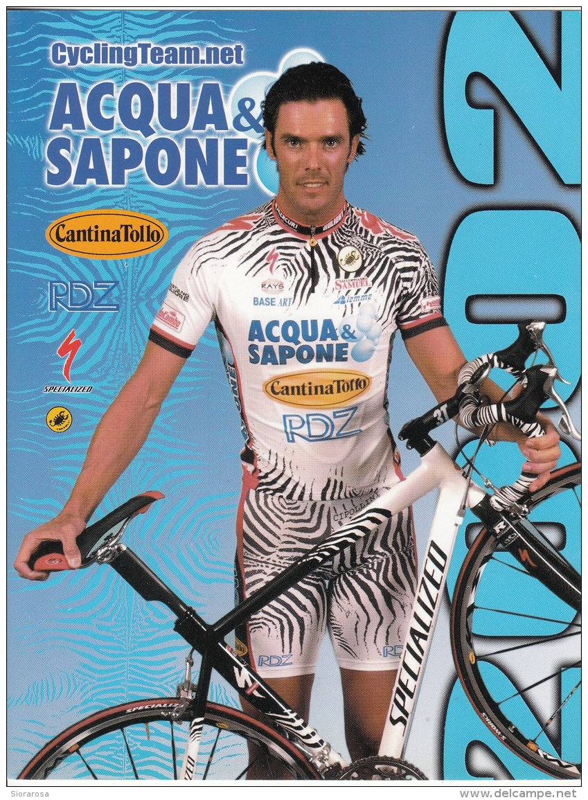 Ciclismo Mario Cipollini Velocista Sprinter Nuova - Sportsmen