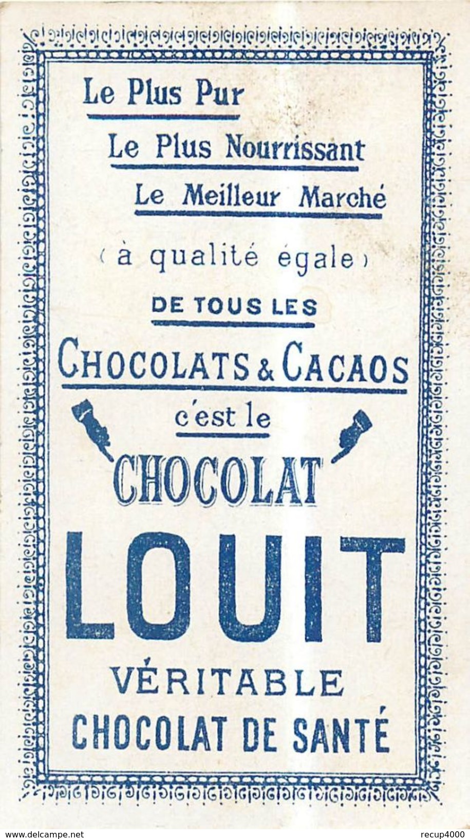 CHROMOS chromo chocolat LOUIT régions  de france  lot de 11 22scans